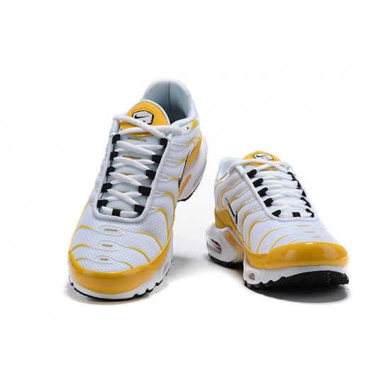 PK God Air Max Plus Tn White Yellow CD7061-700 Shoes Men