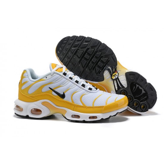 PK God Air Max Plus Tn White Yellow CD7061-700 Shoes Men