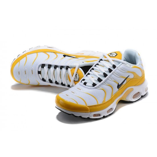 PK God Air Max Plus Tn White Yellow CD7061-700 Shoes Men