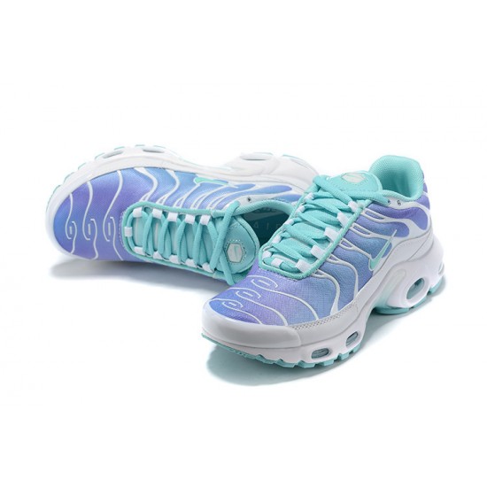 PK God Air Max Plus Tn White Blue Shoes Women