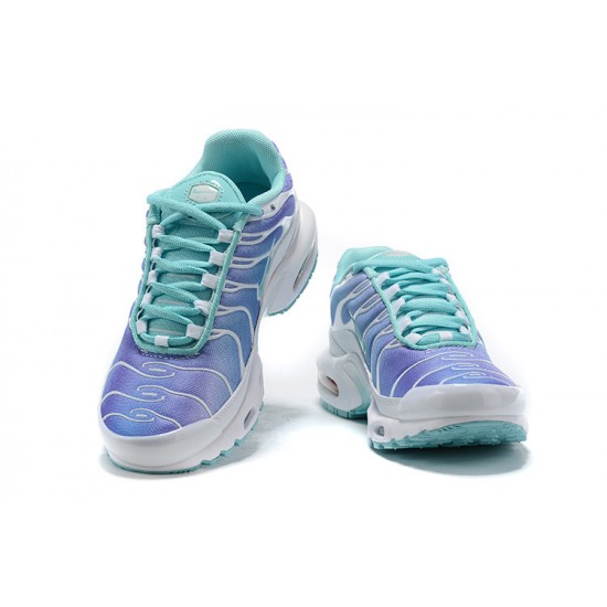 PK God Air Max Plus Tn White Blue Shoes Women