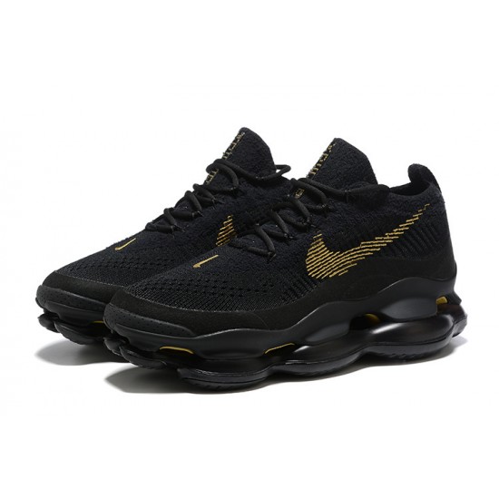 PK God Air Max Scorpion Black Yellow Shoes Men