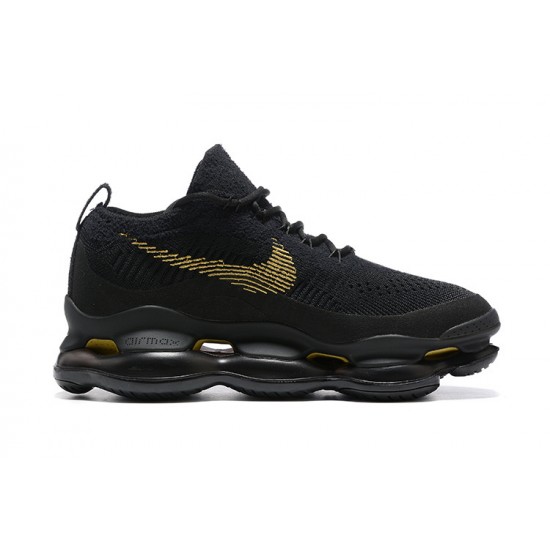 PK God Air Max Scorpion Black Yellow Shoes Men