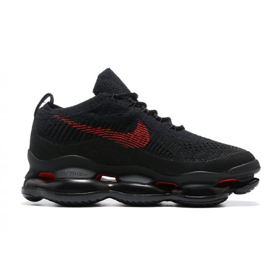 PK God Air Max Scorpion Black and Red Shoes Men