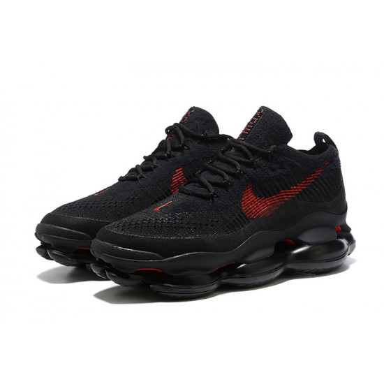 PK God Air Max Scorpion Black and Red Shoes Men