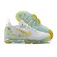 PK God Air VaporMax 2021 Flyknit White Yellow Shoes Women/Men