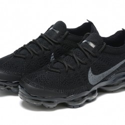 PK God Air VaporMax 2023 Flyknit Black Shoes Women/Men