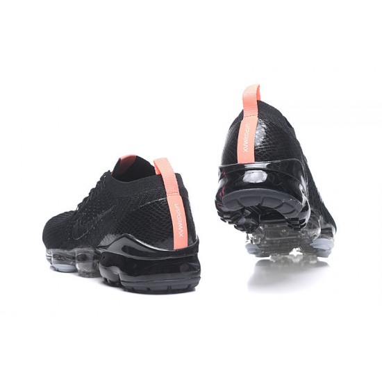 PK God Air VaporMax Flyknit 3 Black Orange Shoes Women/Men