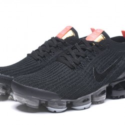 PK God Air VaporMax Flyknit 3 Black Orange Shoes Women/Men