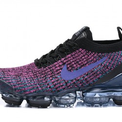 PK God Air VaporMax Flyknit 3 Black Purple AJ6900-009 Shoes Women/Men