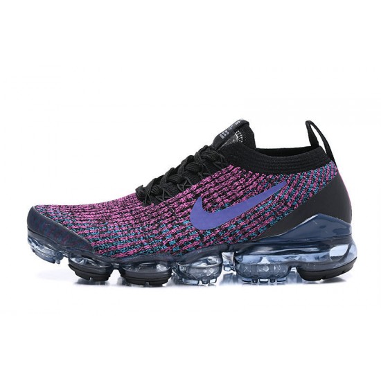 PK God Air VaporMax Flyknit 3 Black Purple AJ6900-009 Shoes Women/Men