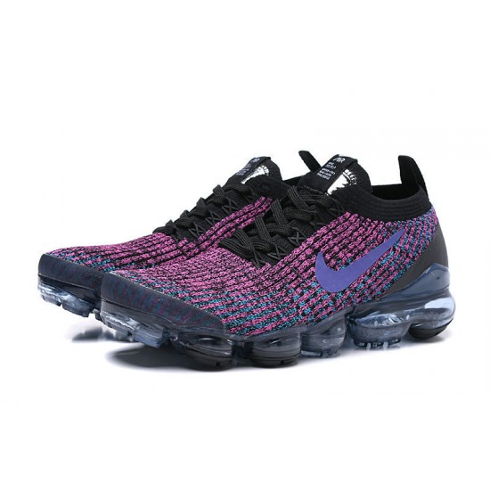 PK God Air VaporMax Flyknit 3 Black Purple AJ6900-009 Shoes Women/Men