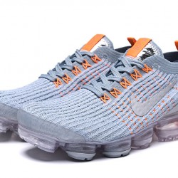 PK God Air VaporMax Flyknit 3 Grey Orange AJ6900-003 Shoes Women/Men