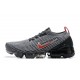 PK God Air VaporMax Flyknit 3 Grey Red AJ6900-012 Shoes Women/Men