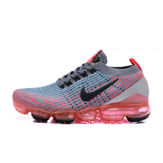 PK God Air VaporMax Flyknit 3 Grey Red AJ6900-601 Shoes Women/Men