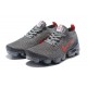 PK God Air VaporMax Flyknit 3 Grey Red CT1270-001 Shoes Women/Men