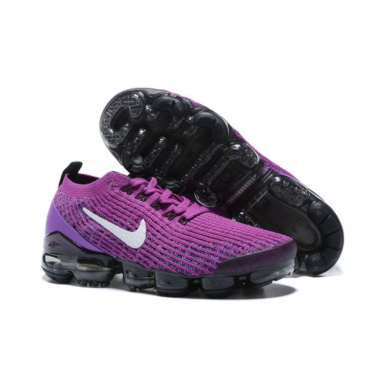 PK God Air VaporMax Flyknit 3 Purple Black AJ6900-502 Shoes Women/Men