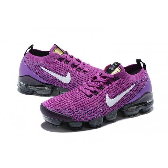 PK God Air VaporMax Flyknit 3 Purple Black AJ6900-502 Shoes Women/Men