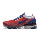 PK God Air VaporMax Flyknit 3 Red Blue CW5585-100 Shoes Women/Men