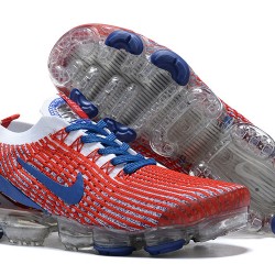 PK God Air VaporMax Flyknit 3 Red Blue CW5585-100 Shoes Women/Men