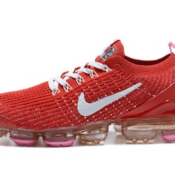 PK God Air VaporMax Flyknit 3 Red White CU4756-600 Shoes Women/Men