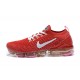 PK God Air VaporMax Flyknit 3 Red White CU4756-600 Shoes Women/Men