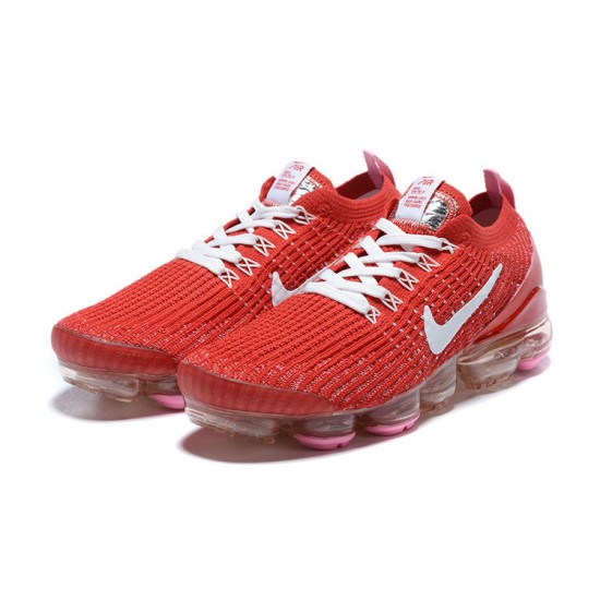 PK God Air VaporMax Flyknit 3 Red White CU4756-600 Shoes Women/Men