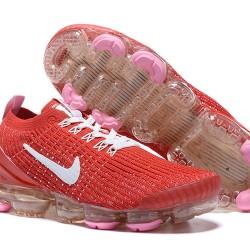 PK God Air VaporMax Flyknit 3 Red White CU4756-600 Shoes Women/Men