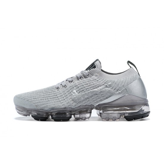 PK God Air VaporMax Flyknit 3 Silver Grey AJ6900-101 Shoes Women/Men