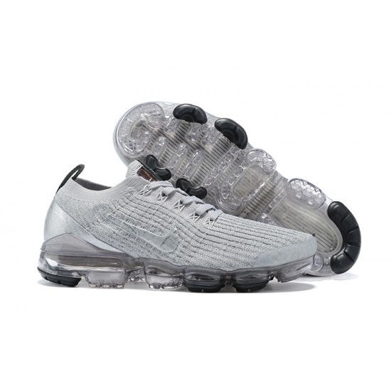 PK God Air VaporMax Flyknit 3 Silver Grey AJ6900-101 Shoes Women/Men