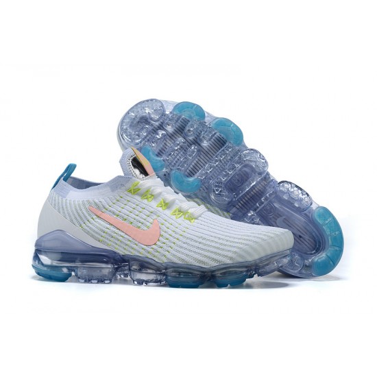 PK God Air VaporMax Flyknit 3 White Blue AJ6900-003 Shoes Women/Men