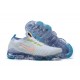 PK God Air VaporMax Flyknit 3 White Blue AJ6900-003 Shoes Women/Men