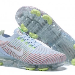 PK God Air VaporMax Flyknit 3 White Blue AJ6910-200 Shoes Women/Men