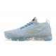 PK God Air VaporMax Flyknit 3 White Blue AJ6910-500 Shoes Women/Men