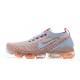 PK God Air VaporMax Flyknit 3 White Orange AJ6910-400 Shoes Women/Men