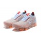 PK God Air VaporMax Flyknit 3 White Orange AJ6910-400 Shoes Women/Men