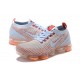 PK God Air VaporMax Flyknit 3 White Orange AJ6910-400 Shoes Women/Men