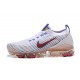 PK God Air VaporMax Flyknit 3 White Red AJ6910-501 Shoes Women/Men