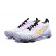 PK God Air VaporMax Flyknit 3 White Yellow AJ6900-103 Shoes Women/Men