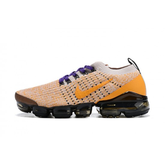 PK God Air VaporMax Flyknit 3 Yellow Purple AJ6900-222 Shoes Women/Men