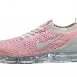 PK God Air VaporMax Flyknit 3 Pink White AJ6910-008 Shoes Women