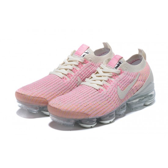 PK God Air VaporMax Flyknit 3 Pink White AJ6910-008 Shoes Women