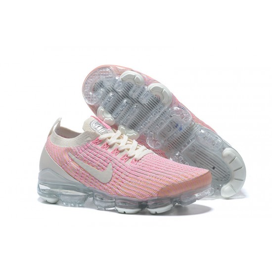 PK God Air VaporMax Flyknit 3 Pink White AJ6910-008 Shoes Women