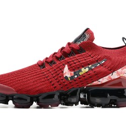 PK God Air VaporMax Flyknit 3 Red Black CT1274 -600 Shoes Women