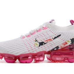 PK God Air VaporMax Flyknit 3 White Pink AJ6910-601 Shoes Women