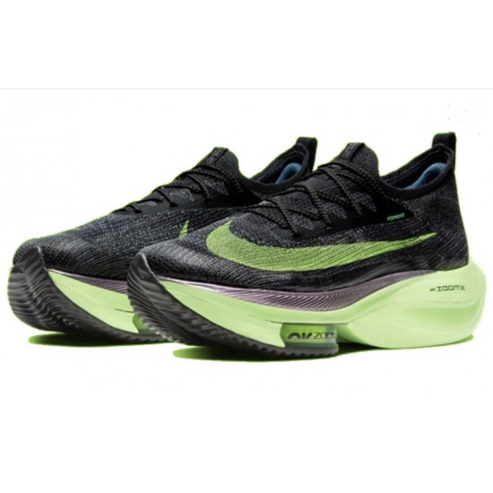 PK God Air Zoom Alphafly Next 2 Black and Green Shoes Women/Men