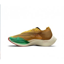 Men PK God ZoomX VaporFly NEXT% Yellow Green Shoes Men