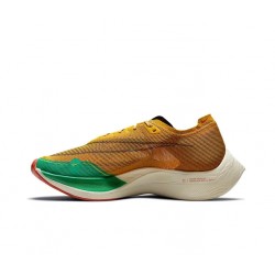 Men PK God ZoomX VaporFly NEXT% Yellow Green Shoes Men