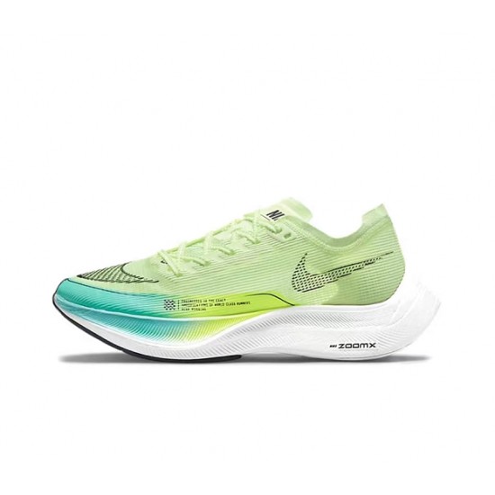 PK God ZoomX VaporFly NEXT% Green and Blue Shoes Women/Men