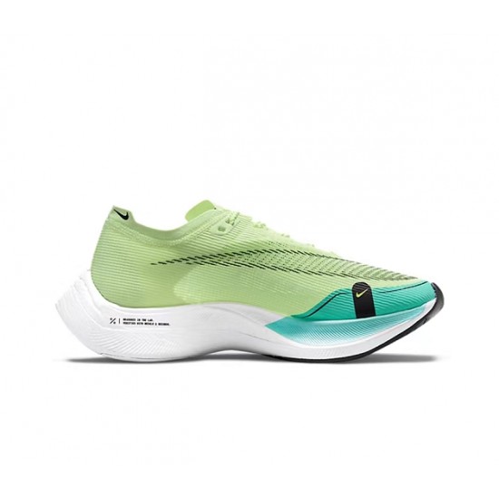 PK God ZoomX VaporFly NEXT% Green and Blue Shoes Women/Men